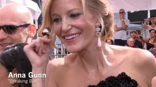 Emmy Red Carpet: Anna Gunn of "Breaking Bad"