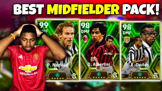 THE PACK KING IS BACK! Italian League Midfielders Pack Opening efootball mobile