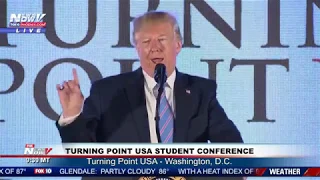 PRESIDENT TRUMP Marathon Speech At Turning Point USA - FULL Speech