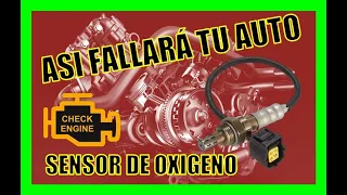 🔥 4 Síntomas del SENSOR DE OXIGENO DAÑADO ⚠️LOS Peligros Que Corre TU Auto ¡MIRALO¡