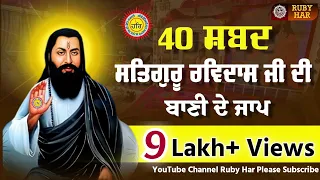 40 Shabd Jaap - Bani Satguru Ravidass Ji