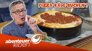 Internet-Rezept: DIRK Hoffmann wagt sich an den PIZZA-Käse-Kuchen | Abenteuer Leben | Kabel Eins