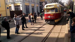 Московский парад трамваев 21.04.2018