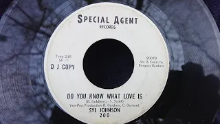 Syl Johnson ~ Do You Know What Love Is