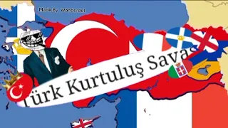 Türk Kurtuluş Savaşı Maping [Map Flag] #mapflagged #history