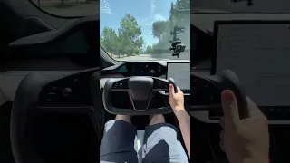 Tesla Plaid 0-100 mph run!