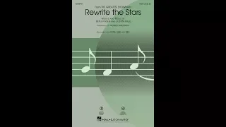 Rewrite the Stars (from The Greatest Showman) (SAB Choir) - Arranged by Roger Emerson