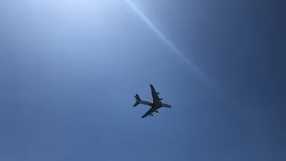 Emirates Airbus A380-800 A6-EDB Landing at Nice Airport