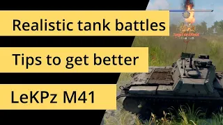 How to play lekpz M41 in War Thunder - guide for realistic battles