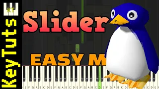 Slider [Super Mario 64] - Easy Mode [Piano Tutorial] (Synthesia)