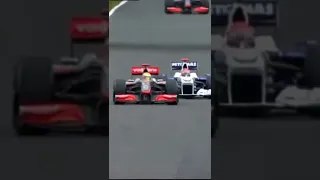 Hamilton and Alonso Battle Onboard | 2009 British Grand Prix #formula1 #shorts