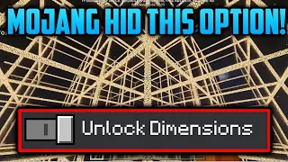 Is Mojang hiding a dimension from us?