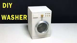 How to make Washing Machine !! DIY Mini Washer