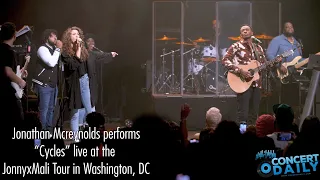 Jonathan McReynolds & Anthony Brown performs "Cycles" live; JonnyxMali Tour Washington, DC