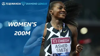 Dina Asher-Smith smashes meeting record in Florence 200m - Wanda Diamond League 2021