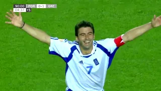 Portugal vs Greece - Legendary Miracle Never Seen Before ● Final EURO 2004