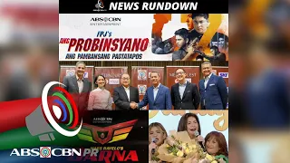 ABS-CBN AT TV5, KASADO NA ANG PARTNERSHIP DEAL | ABS-CBN PR News Rundown