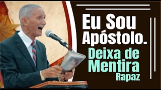 Palavra Com o Pr. José Carlos de Lima - Eu Sou Apostolo. Deixa de Ser Mentiroso Rapaz!