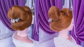 Очень Легкая Прическа на Длинные Волосы. Easy Hairstyle For Long Hair