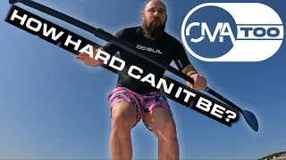 How hard can it be? - First time paddle boarding