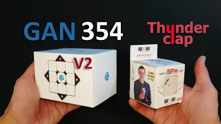 Анбоксинг посылки от speedcubes.ru - GAN 354 M V2, QiYi MoFangGe Thunderclap 6,2.