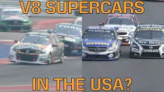 When V8 Supercars Raced in America