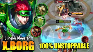 X.BORG UNLIMITED ARMOR HP + HYPER SUSTAIN ITEM IS UNDERRATED!! | MLBB