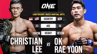 He Was FURIOUS 😡 Christian Lee vs. Ok Rae Yoon I | Full Fight