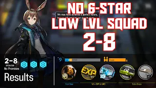 【明日方舟/Arknights】[2-8] - Low Lvl-Rarity Squad - Arknights Strategy
