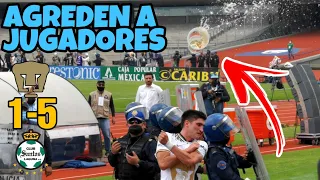 EXPLOTAN CONTRA su EQUIPO - Pumas vs Santos 2022