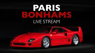 Bonhams Paris Auction live stream