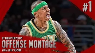Isaiah Thomas Offense Highlights Montage 2015/2016 (Part 1) - HEART OVER HEIGHT!