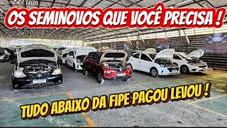 OS MELHORES CARROS SEMINOVOS NO LEILÃO TRABALHO E PASSEIO #brunonoleilao