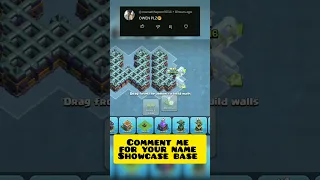 clash of clan // showcase base // name base #coc #shorts #clashofclan