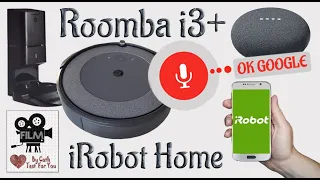 Application iRobot Home : Configuration des routines de ménage et commandes vocales du Roomba i3+