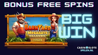 Barnyard Megahays Megaways | bonus free spins (BIG WIN!)