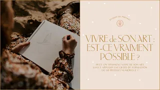 Peut-on vivre de son art sans y apposer une offre de formation ?