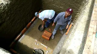 como construir un pozo septico o letrina en ladrillo fácil y rápido.