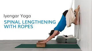 Iyengar Yoga - Spinal Decompression with Ropes