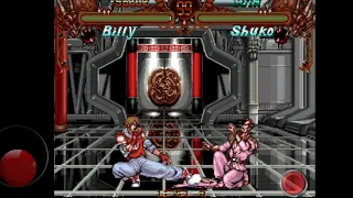 Desafio 1 BOTÃO-BILLY vs SHUKO DOUBLE DRAGON L-8/1 Round🕹🇧🇷