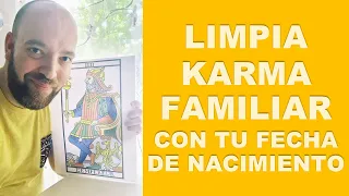 🙏🤍Como limpiar KARMA familiar con tu fecha de nacimiento en 21 días