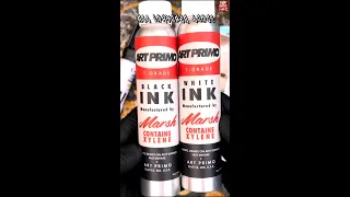 New series “Inktober” all month long ink video’s!