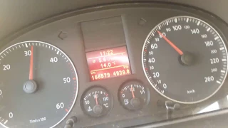 VW Touran 1.9 TDI 105 PS 0-100 km/h