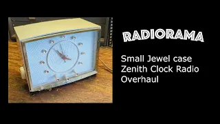 Small, Jewel-like Zenith clock radio overhaul