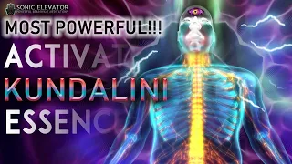 ACTIVATE KUNDALINI ESSENCE With Real (POWERFUL CHAKRA MEDITATION) Binaural Beats Kundalini Frequency