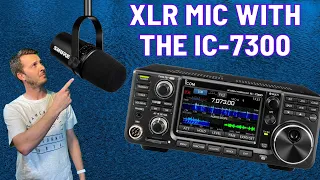 How I connect my Icom IC-7300 to an XLR Microphone