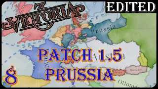 Learning if Victoria 3's patch 1.5 fixed Vicky's issues as Prussia E8