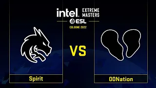 Spirit vs 00Nation | Карта 1 Vertigo | IEM Cologne 2022 Play-In - Upper