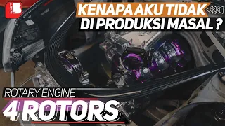 Kenapa Mesin Rotary 4 Rotor Tidak Pernah Diproduksi Masal ???