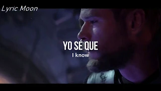 The Score - Born For This (Lyrics) (Sub inglés y español) || Avengers and DC Comics Edition